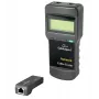 Tinklo kabelių testeris GEMBIRD NCT-31 — tęstinumo testeris su LCD, RJ-11/RJ-12/RJ-45 palaikymas, juodas