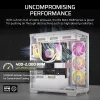 Ventiliatorius Corsair iCUE LINK RX120 MAX RGB 12 cm Baltas 3 vnt. 400-2000 RPM