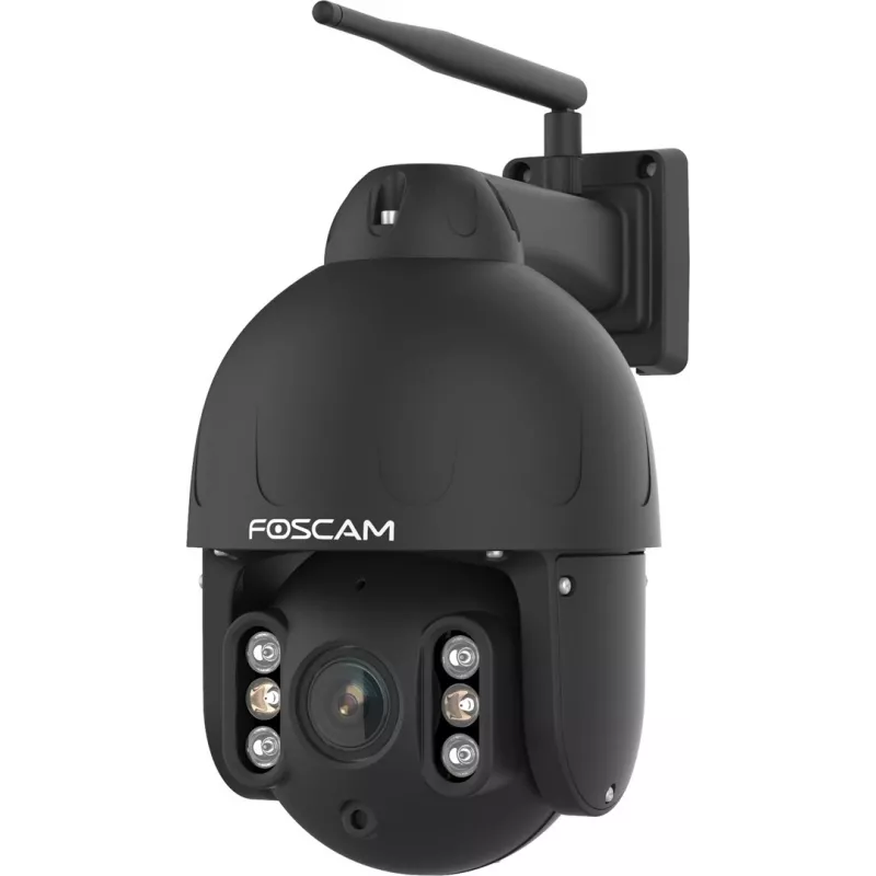 IP kupolinė stebėjimo kamera Foscam SD8P 8 MP, 4K 3840×2160, 4× optinis priartinimas, PTZ, IR 50 m, Wi‑Fi, MicroSD iki 256 GB