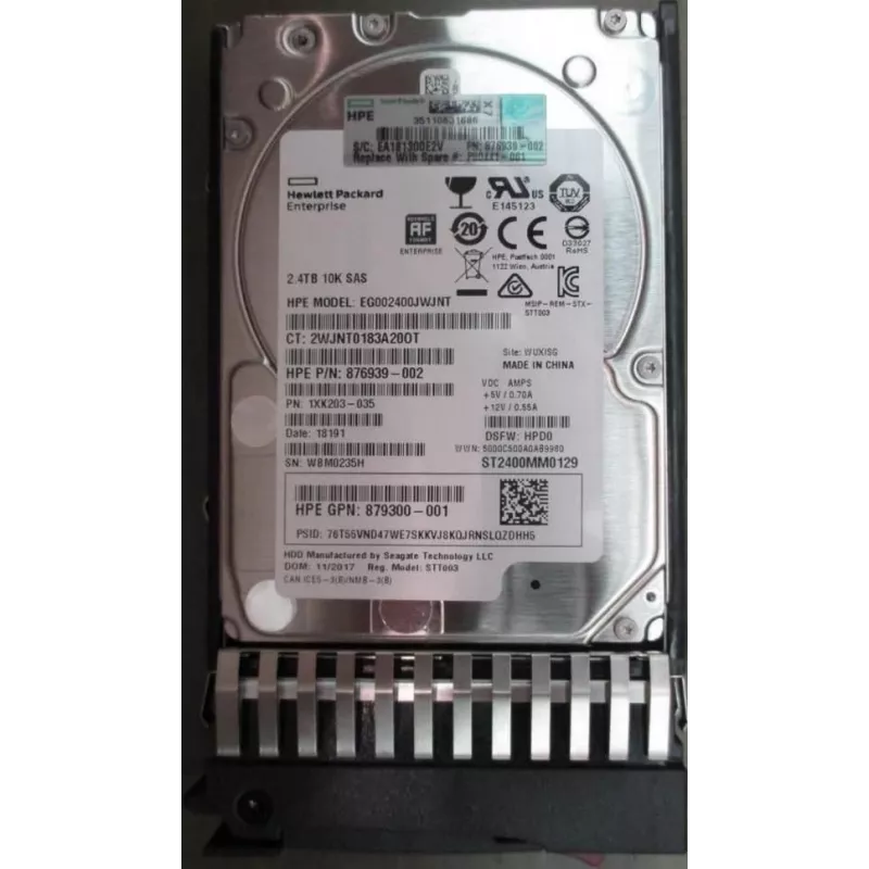Vidinis kietasis diskas HPE 2,4 TB 2,5 colio SAS Q2R41A