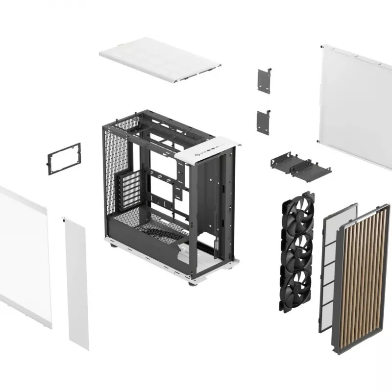 PC korpusas Fractal Design North XL Desktop White