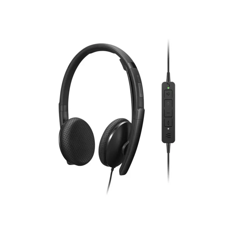 Lenovo 4XD1M45626 ausinės / laisvų rankų įranga Laidinės Ant galvos USB tipo C Juoda