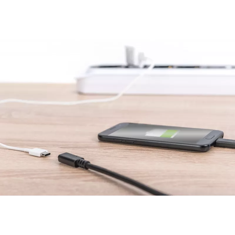 USB Type-C ilginamasis kabelis Digitus AK-300210-015-S