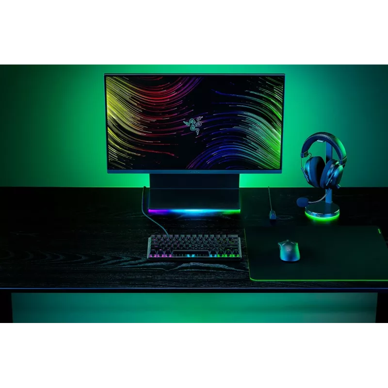 Razer Huntsman V3 Pro Mini klaviatūra Gaming USB QWERTZ vokiška juoda