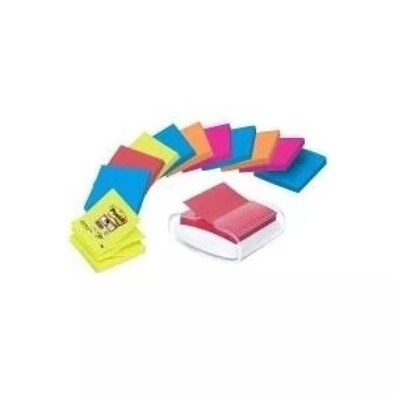 Pastabų dozatorius 3M PRO-W12N baltas su 12 Z-Notes 76×76 mm