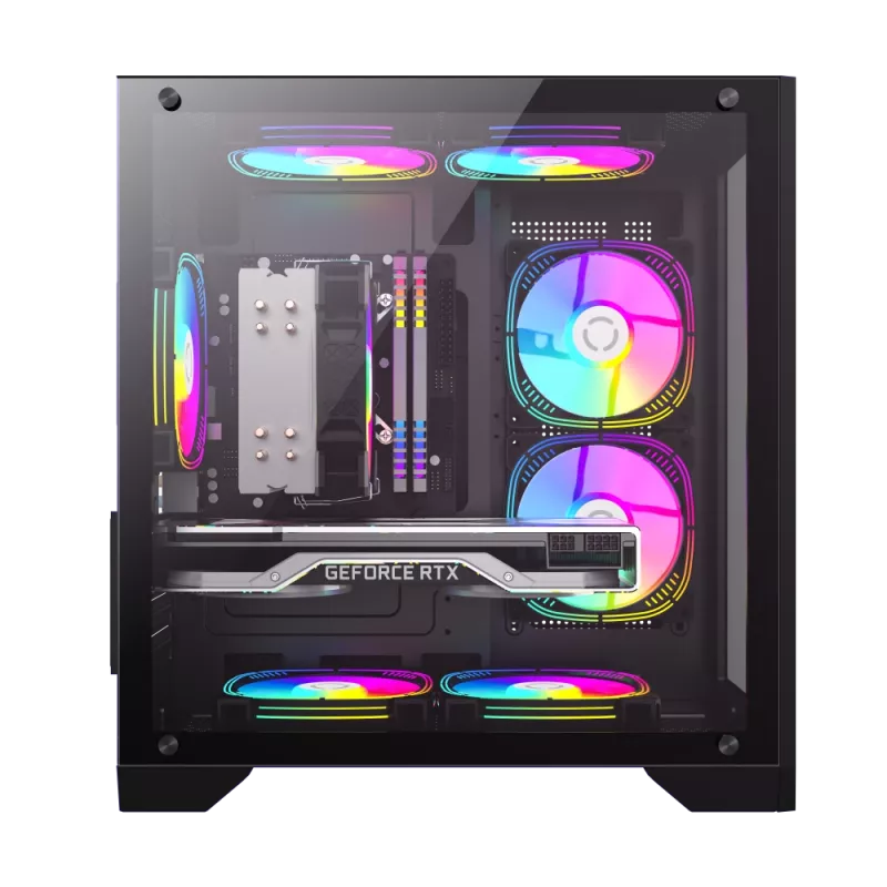 Gamemax | Korpusas | INFINITY MINI BK | M-ATX
