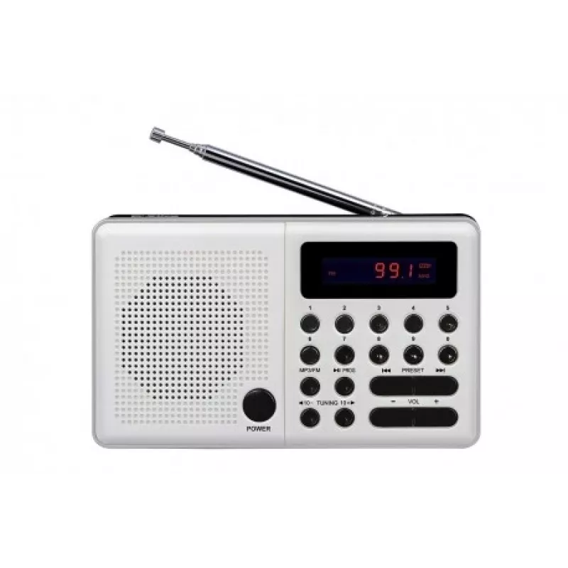 Eltra Radio Pliszka USB, FM white