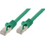 Tinklo kabelis S/CONN Cat7 15 m žalias