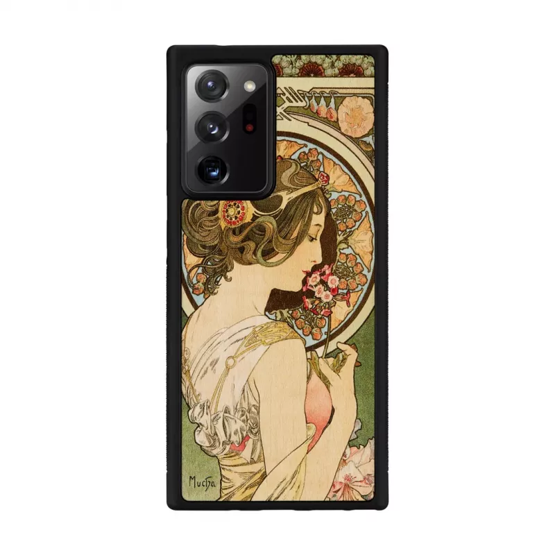 Apsauginis telefono dėklas man and wood Samsung Galaxy Note 20 Ultra — Primrose Juoda