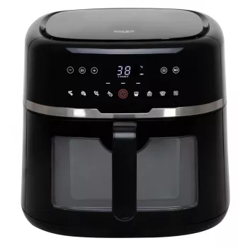 Elektrinis virdulys Adler AD 6318, 1,7 l, 2200 W, LED ekranas, 9 programos, juodas