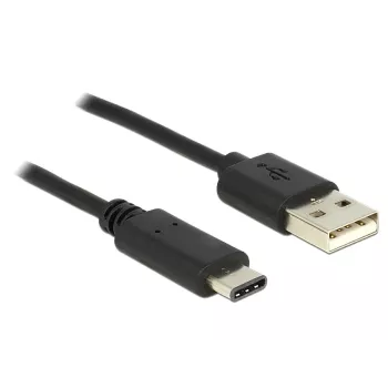 USB laidas „DeLOCK“ 0,5 m USB 2.0-A į USB 2.0-C