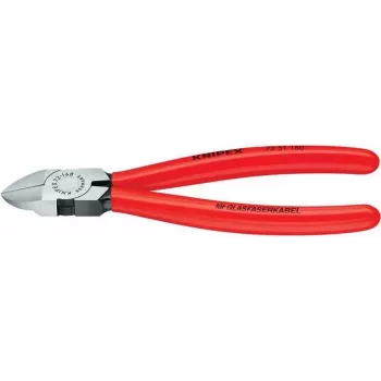 Knipex įstrižainės žnyplės šviesolaidžiams kabeliams 160 mm ilgio su rutuliniu galo gaubteliu
