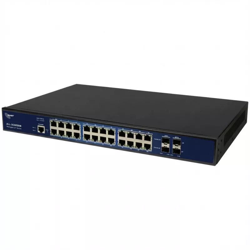 Tinklo jungiklis ALLNET ALL-SG8626M 22+4P (modelis A210804)
