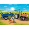 Playmobil kombainas traktorius su priekaba - Žaidimas vaidmenimis ir vaizduotei 6–9 metų vaikams - Fat Brain Toys