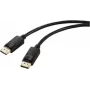 „Renkforce DisplayPort“ jungiamasis laidas, DisplayPort kištukas, DisplayPort kištukas, 2,00 m, juodas, DisplayPort laidas (RF-5771514)
