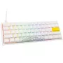 Ducky One 2 Mini Pure White RGB klaviatūra, žaidimams, USB, JAV anglų k.