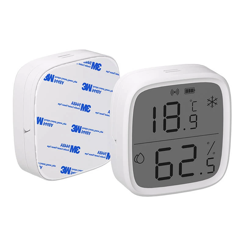 Sonoff ZigBee patalpų temperatūros ir drėgmės jutiklis SNZB-02D belaidis baterija CR2450