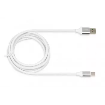 USB A į USB C kabelis IBOX IKUMTCWQC 1,5 m, USB 2.0, 3 A, baltas