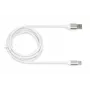 USB A į USB C kabelis IBOX IKUMTCWQC 1,5 m, USB 2.0, 3 A, baltas