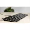 Klaviatūra SPEEDLINK SL-640010-BK USB vokiška juoda viso dydžio 110 klavišų