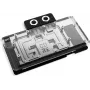 Alphacool Core RX 9070 XT Steel Legend GPU vandens blokas su galine plokšte