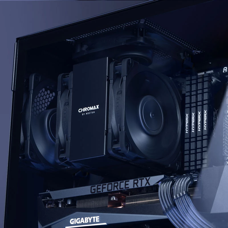 Noctua NA-HC8 chromax.Juoda Heatsink Cover