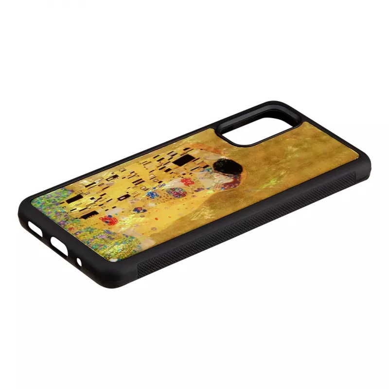 Apsauginis telefono dėklas iKins Samsung Galaxy S20, juodas, plonas TPU gaubtas