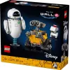 LEGO konstruktorius Disney Pixar WALL·E ir EVE 43279 — 811 dalių, 130 mm aukštis, skirtas 18+