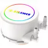 All-in-one skysčio aušintuvas XILENCE Performance A+ XC974 — 240 mm radiatorius, 300 W TDP, baltas, ARGB