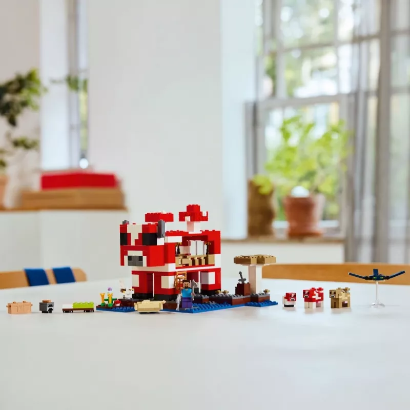 LEGO MINECRAFT 21270 Mooshroom namelis