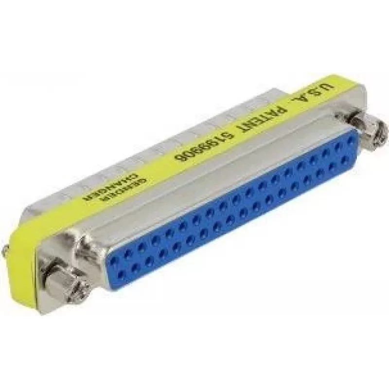 D-Sub 37 kontaktų adapteris (tėvas–motina) DeLOCK 65110