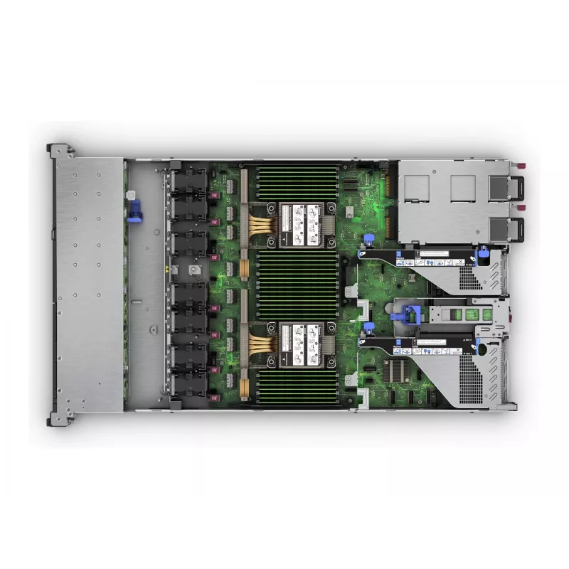 HPE ProLiant DL360 Gen11 - 1U - dvipusis - 1 x Xeon Sidabrinė 4510 / 2,4 GHz - RAM 64 GB - SATA/SAS/NVMe - Hot-Swap 6,4 cm (2,5 colio) (Smart Choice)