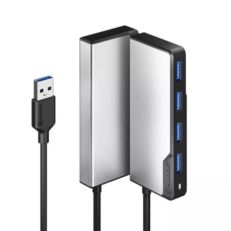 USB šakotuvas ALOGIC Fusion SWIFT 4-in-1 USB 3.2 Gen 1 Type-A