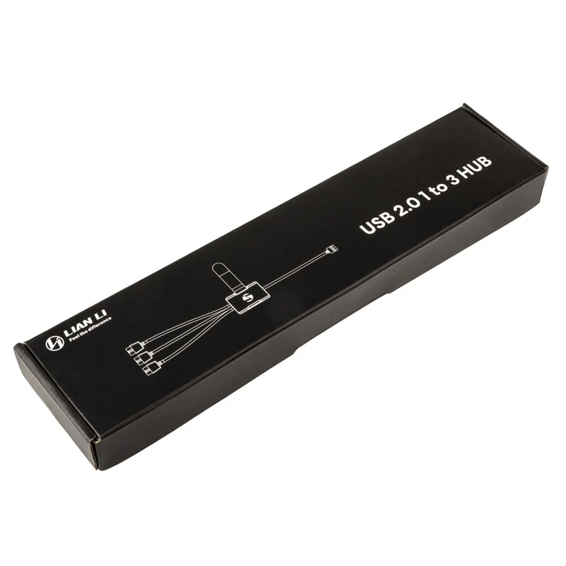 USB šakotuvas Lian Li PW-U2HB — 3x USB-A 2.0 prievadai