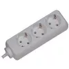 Maitinimo ilgintuvas Bachmann 3x Schuko H05VV-F 3G 1,50 mm² 16 A/3680 W 3 m