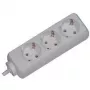 Maitinimo ilgintuvas Bachmann 3x Schuko H05VV-F 3G 1,50 mm² 16 A/3680 W 3 m