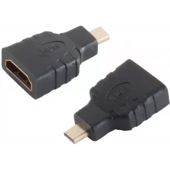 Micro HDMI adapteris ShiverPeaks BS77413 kištukas–lizdas, juodas