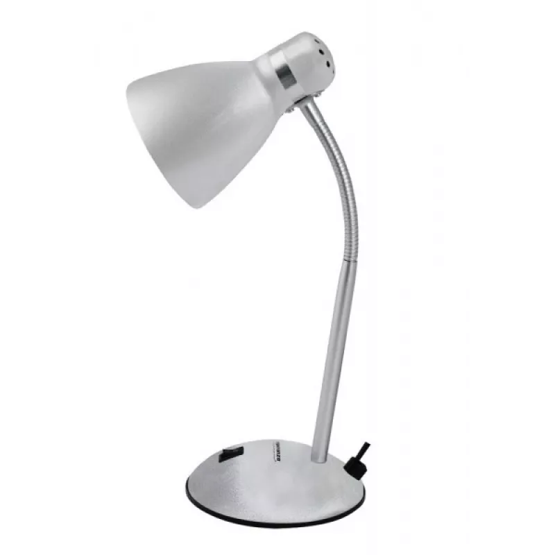Esperanza ELD113S stalinė lempa E27 12 W LED sidabrinė