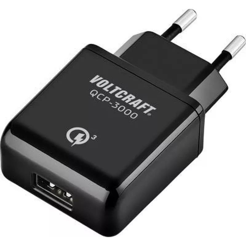 VOLTCRAFT QCP-3000 USB-Charger Socket Outlet Ausgangsstrom (maks.) 3000 mA 1 x USB Qualcomm Quick Charge 3.0 (VC-11342765)