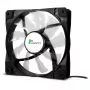 INTER-TECH Argus L-12025 120 mm korpuso ventiliatorius – juodas