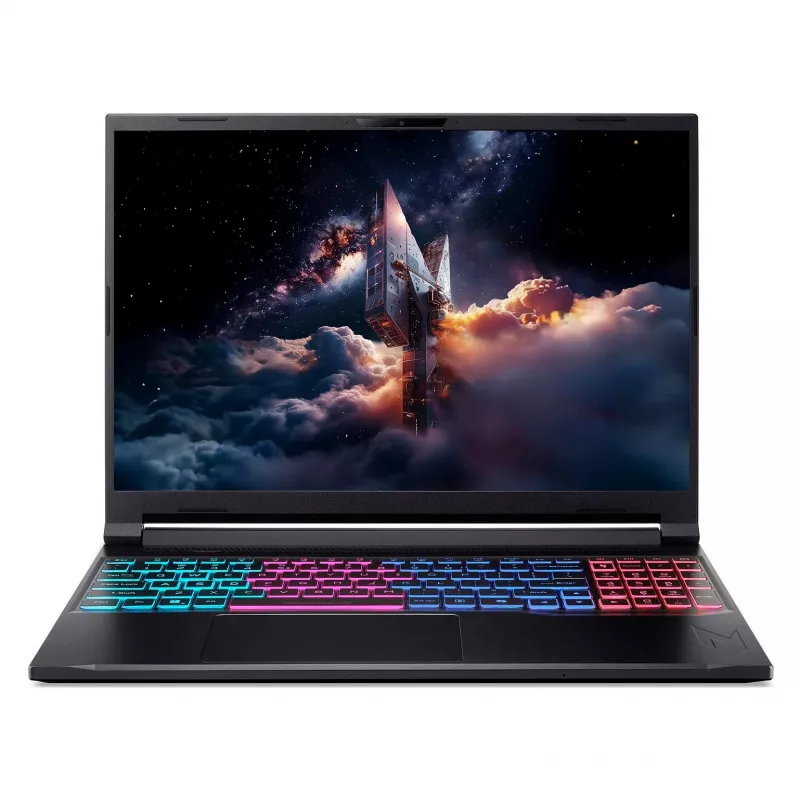 Nešiojamasis kompiuteris Acer Nitro V 16S ANV16S-71-708Y — Intel Core 7 240H, 16 colių WUXGA, 16 GB DDR5, 1 TB SSD, Windows 11 Home, juoda
