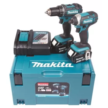 „Makita“ belaidžių gręžtuvų rinkinys, 18 V, DLX2127MJ