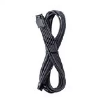 CableMod Universal Pro ModMesh 16-Pin į 16-Pin kabelis, su mova, StealthSense - carbon, 60 cm