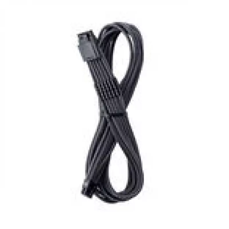 CableMod Universal Pro ModMesh 16-Pin į 16-Pin kabelis, su mova, StealthSense - carbon, 60 cm