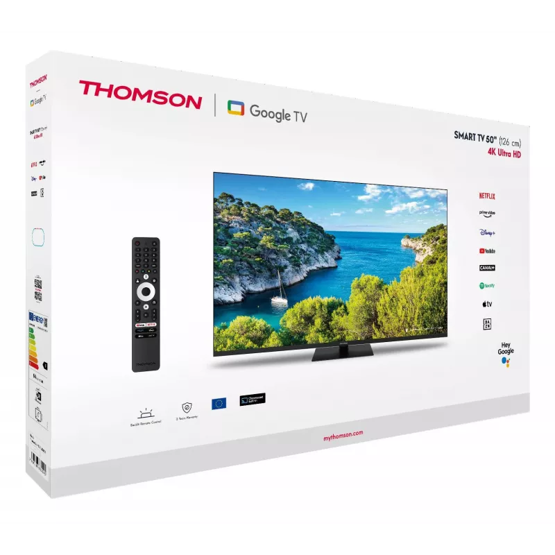 Televizorius|THOMSON|43 |4K Ultra HD|3840 x 2160 pikselių|Plokščias|16:9|LCD|43UG5C14