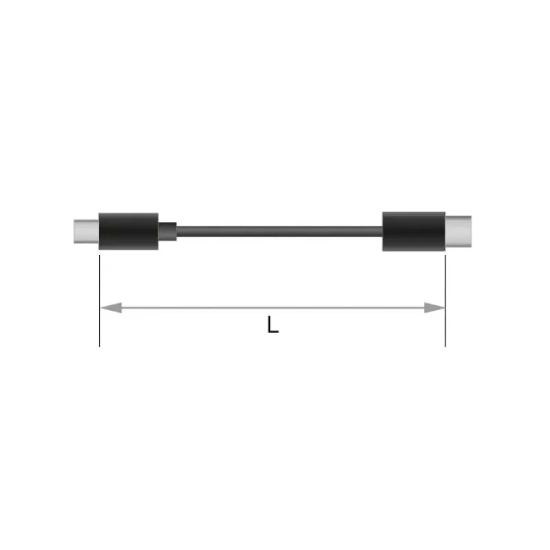 DeLOCK - Vaizdo kabelis - Vieno kanalo - HDMI / DVI - DVI-D (V) į HDMI (V) - 2 m - Triguba izoliacija - Juoda - Varžtai nykščiams