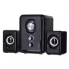 DEFENDER garsiakalbis V11 11 W laidinis 2.1 stalinis palydovinis garsiakalbis, USB 5 V, juodas