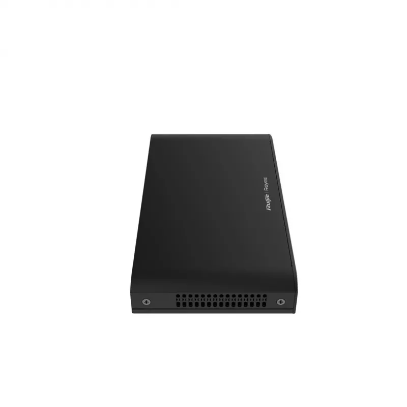 Belaidis maršruto parinktuvas RUIJIE RG-EG105G-V3 dviejų dažnių juostų „Wi‑Fi 5“, 2 branduoliai, 128 MB RAM, 32 MB „flash“, 4 LAN + 2 WAN gigabito prievadai, juodas