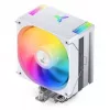 Procesoriaus aušintuvas Jonsbo CR-1000MAX V2 PWM ARGB baltas — bokštinis radiatorius, PWM ventiliatorius, ARGB apšvietimas