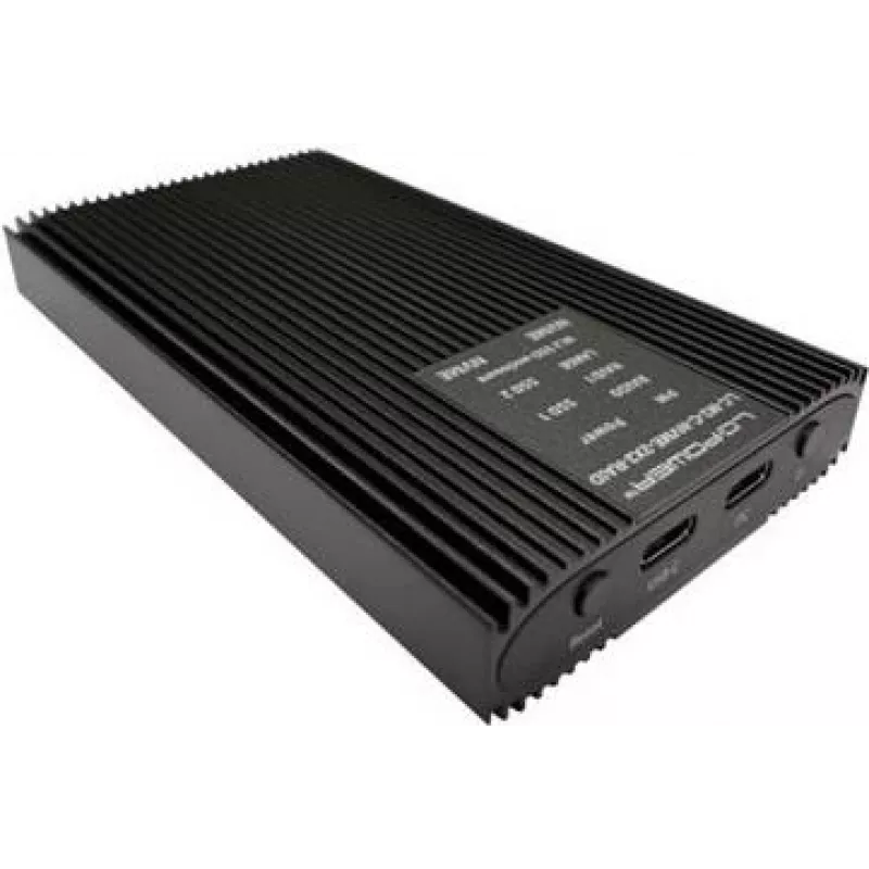 LC-Power LC-M2-C-NVMe-2X2-RAID USB-C korpusas NVMe-M.2 diskams, mažmeninė pakuotė (LC-M2-C-NVME-2X2-RAID)